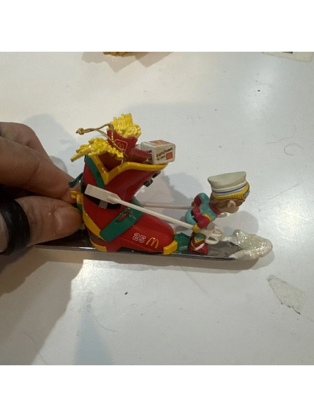 12 VTG Mcdonald's ornaments from the 1990's.